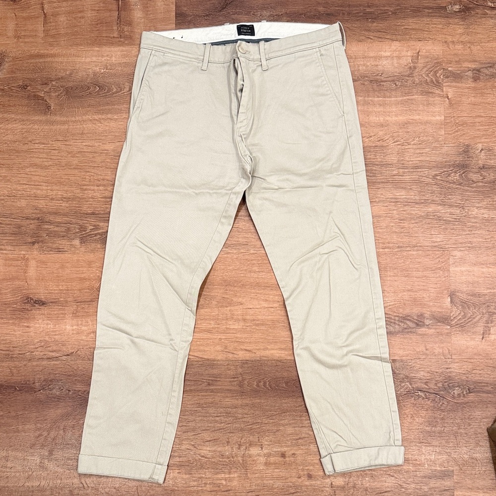 J. Crew Men's Beige Chinos